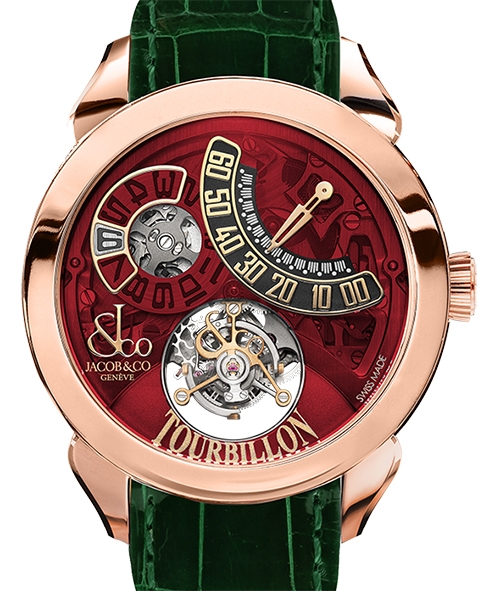 Review Jacob & Co Replica PT510.40.NS.PR.A Palatial Flying Tourbillon Jumping Hours watch - Click Image to Close